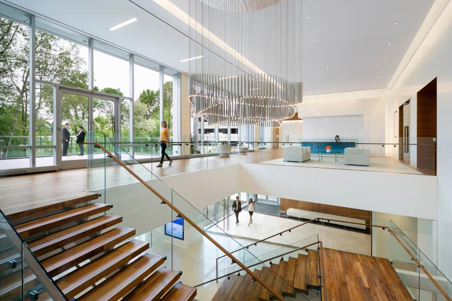 LMI Tysons office staircase