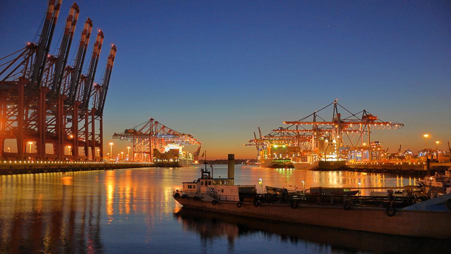 ship in port