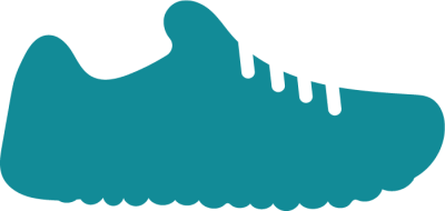 Sneaker icon representing causal dress code