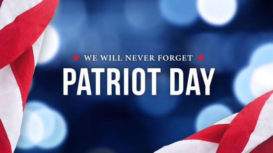 We will never forget Patriot Day